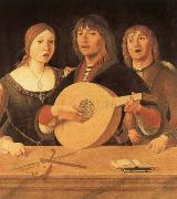 Giovanni Lanfranco Lute curriculum has five strings and 10 frets France oil painting reproduction
